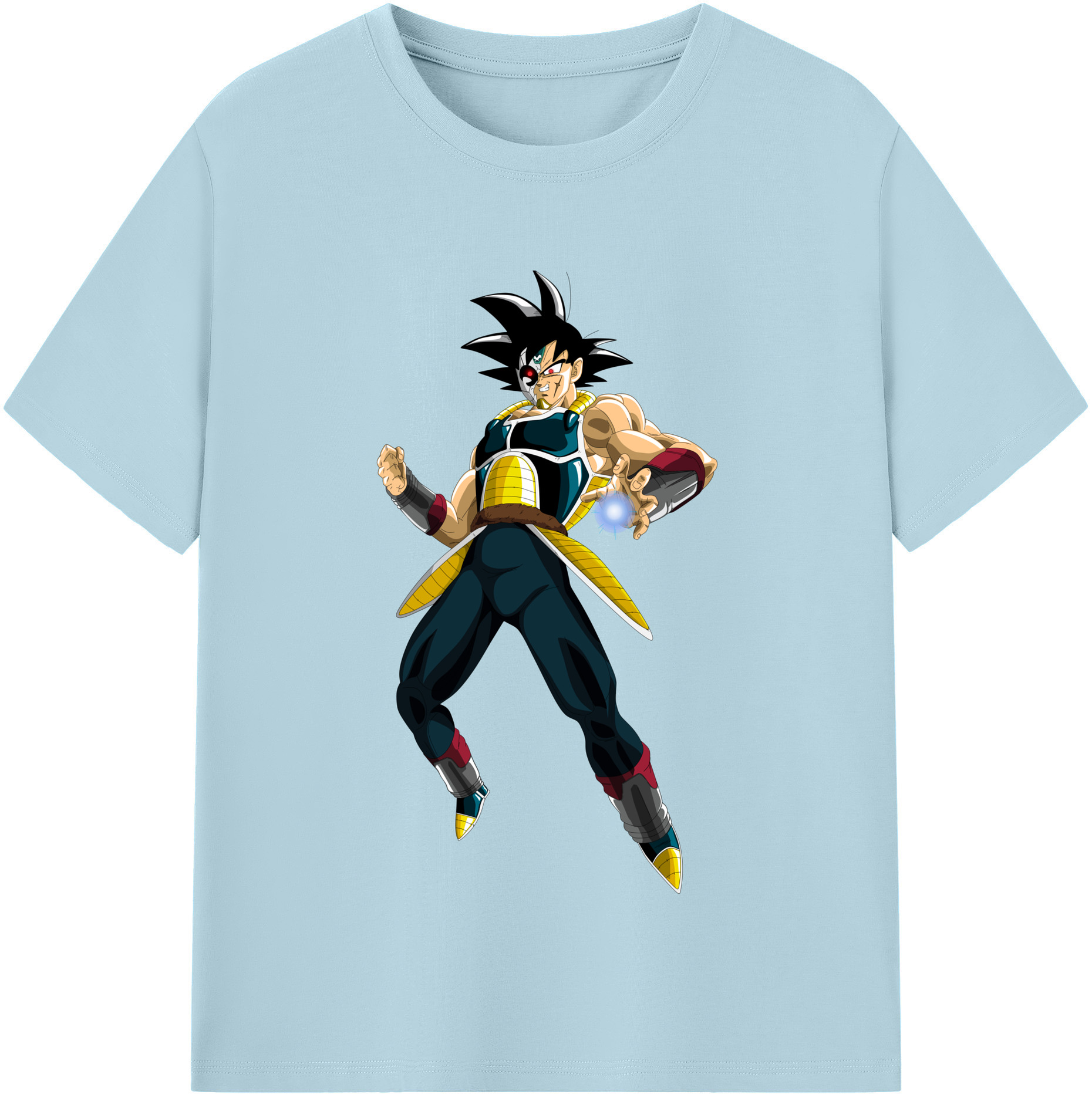 （画像用） ドラゴンボール バーダック DRAGON BALL Burdock 綿100％半袖Tシャツ（フロントプリント）